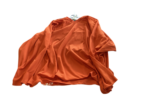 Used CCM Hockey Practice Jersey Orange Senior