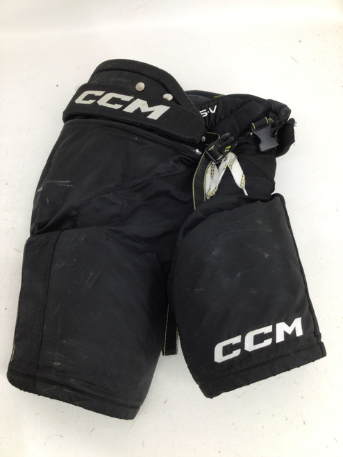 Used CCM TACKS AS-V SR MD HOCKEY PANTS Senior Pant Black MD 11752-S000065303