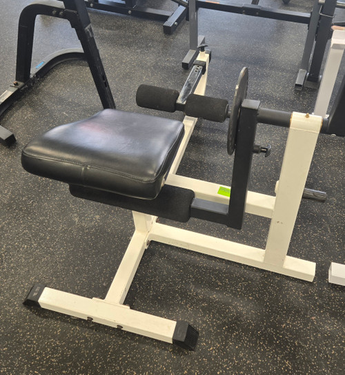 Used PLATE LOADED BACK BENCH Home Gym No Plates 11735-S000348022 Vist Large View of Product Image Which is Used PLATE LOADED BACK BENCH Home Gym No Plates