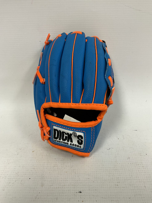 Used DSG T-BALL GLOVE BB/SB Glove T-ball Royal Blue And Orange 9 1/2" 11892-S000015878
