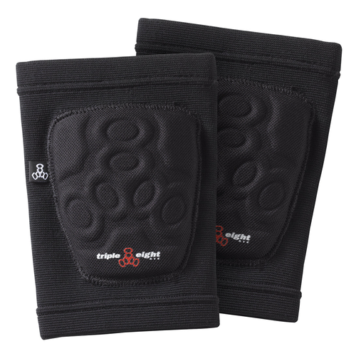 Vist Large View of Product Image Which is New Triple Eight Covert Skating Elbow Pads Black- MD 11218-TRP62107