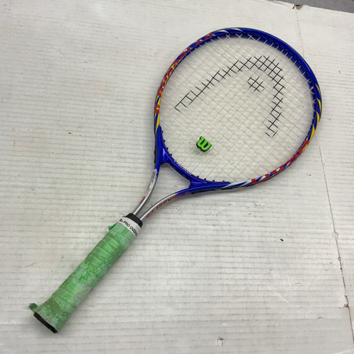 Vist Large View of Product Image Which is Used Head TI.AGASSI 25 Junior Tennis Racquet Royal Blue 25"