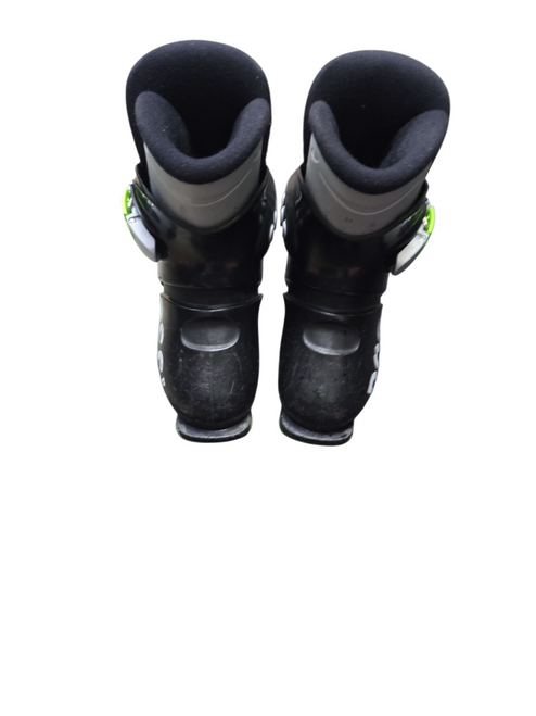 Used Rossignol COMP J BOOTS Boys DH Ski Boot Black 195 MP - Y13 11617-S000325607