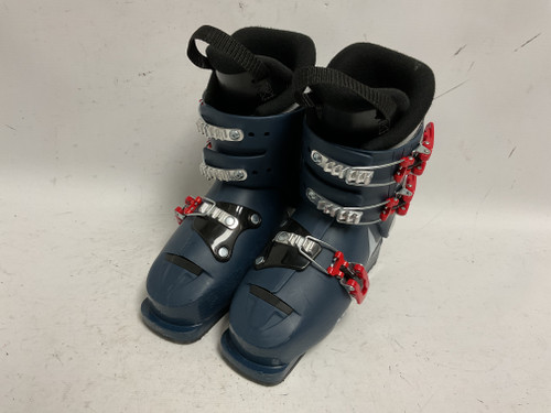 Used Atomic HAWK JR 3 Boys DH Ski Boot Navy Blue 225 MP - J04.5 - W5.5 11855-S000185478