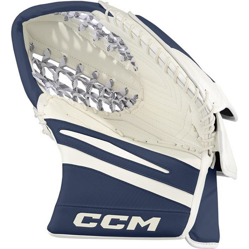 Vist Large View of Product Image Which is New  CCM EFLEX 79 Intermediate Goalie Catcher White