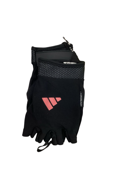 Vist Large View of Product Image Which is Used Adidas Exercise Gloves Black MD