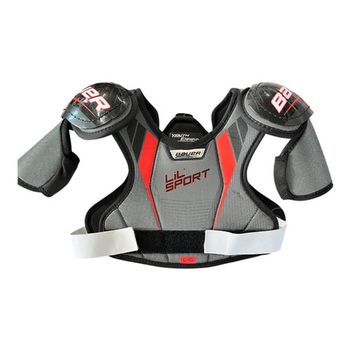 Used Bauer LIL Youth Shoulder Pads LG 11820-S000041493