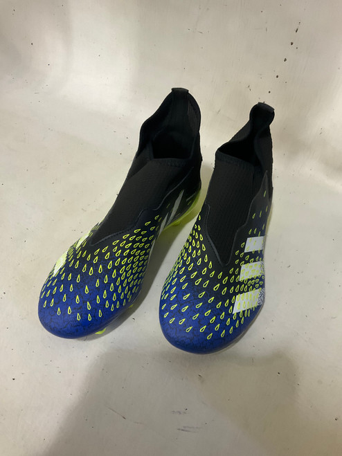 Used Adidas PREDATOR Soccer Cleats Navy Blue Senior 5.5 11790-S000045113