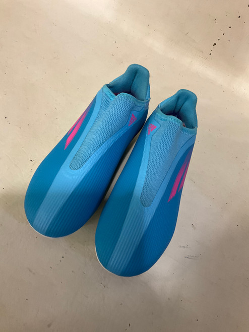 Vist Large View of Product Image Which is Used Adidas Soccer Cleats Royal Blue Junior 03.5 11790-S000045114