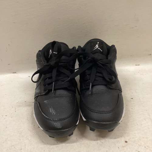 Used Nike AIR JORDAN 4Y BB/SB Cleats Black Junior 04 11725-S000486245