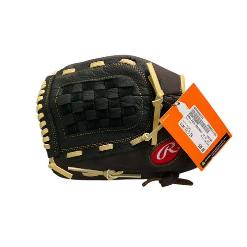 Used Rawlings RBG36BC BB/SB Glove LH Throw Brown 12 1/2" 11484-S000280334