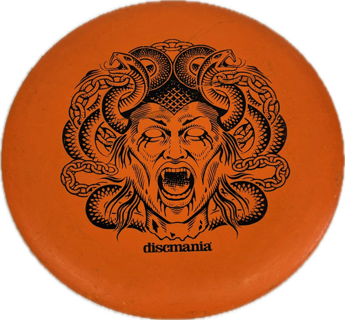 Used Discmania EVOLUTION LUX VAPOR LINK Disc Golf Putter Orange 11894-S000026035