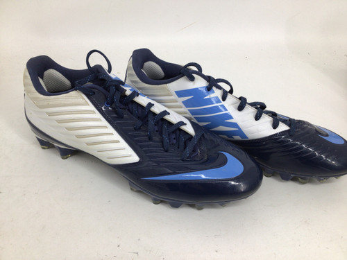 Used Nike VAPOR SPEED LOW TD SR 13 FB CLEATS Adult FB Cleats Navy Blue Senior 13 11752-S000065397