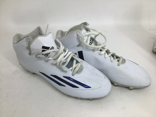 Vist Large View of Product Image Which is Used Adidas FIVE STAR 5.0 PE SR 14 FB CLEATS Adult FB Cleats White Senior 14 11752-S000065418