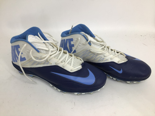 Vist Large View of Product Image Which is Used Nike NIKE ZOOM CODE ELITE 3/4 SR 14 FB CLEATS Adult FB Cleats Carolina Blue Senior 14 11752-S000065421