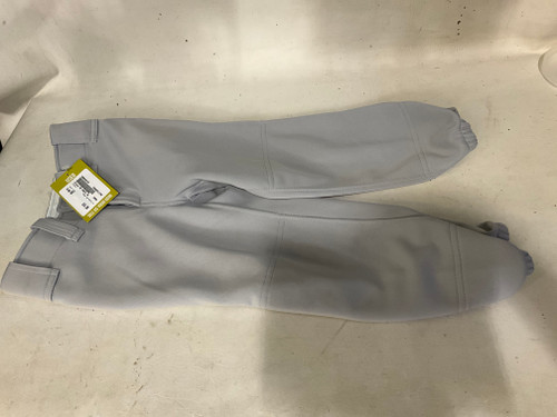 Used Mizuno SB PANTS YM BB/SB Pant Girls Grey MD 11790-S000045167