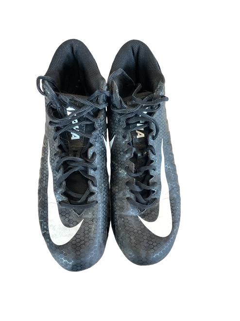 Vist Large View of Product Image Which is Used Nike Adult FB Cleats Black Senior 7.5