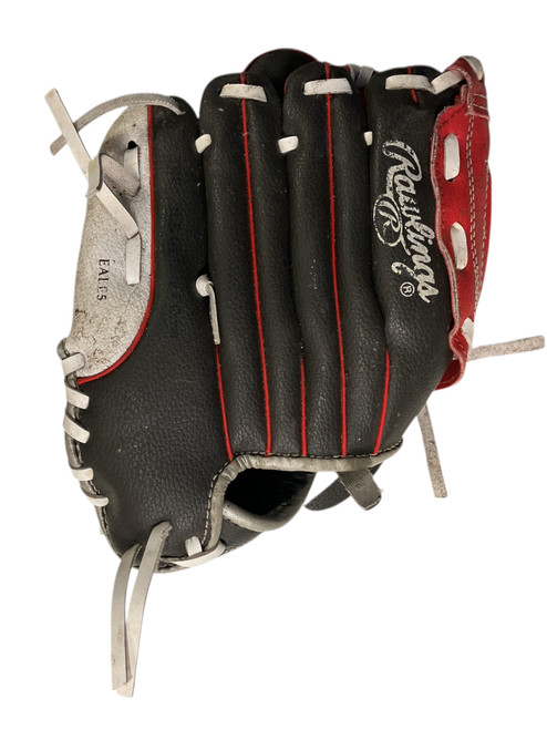 Used Rawlings PLAYER SERIES BB/SB Glove RH Throw Grey 10" 11511-S000174435