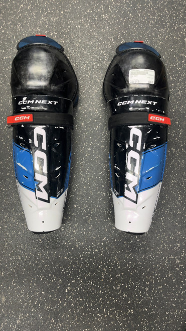 Vist Large View of Product Image Which is Used CCM NEXT Senior Shin Guards Black 15" 10589-S000413967