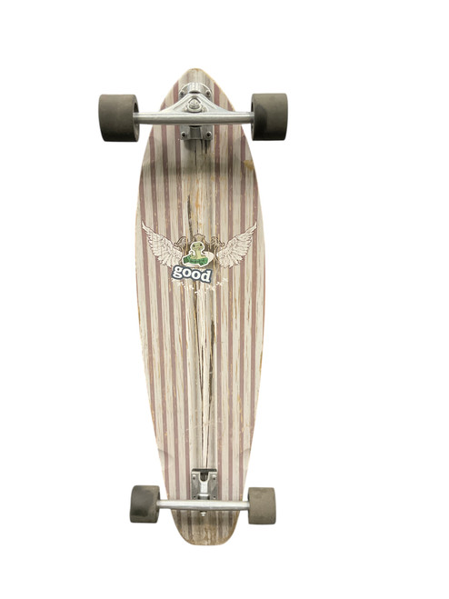 Used STRIPED BOARD Longboard Black Long 11856-S000019787