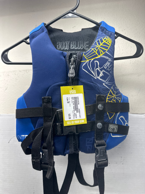 Vist Large View of Product Image Which is Used Body Glove PHANTOM Child PFD Navy Blue SM