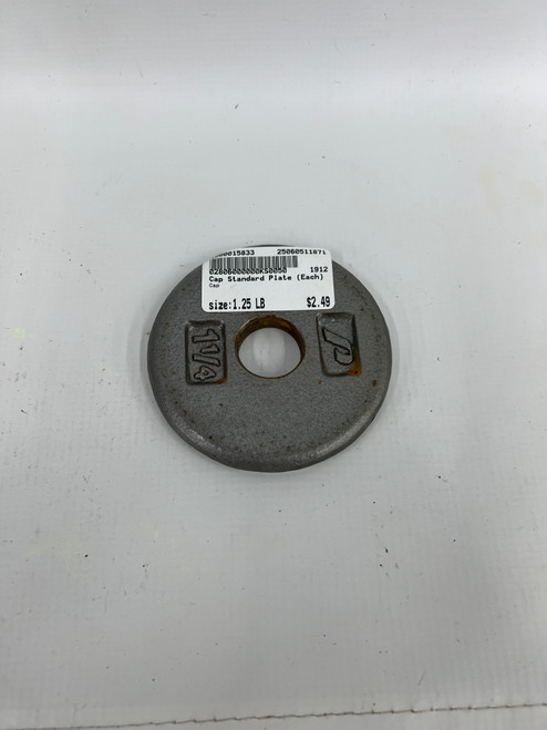 Vist Large View of Product Image Which is Used Cap Standard Plate (Each) 1.25 lb 11871-S000015832