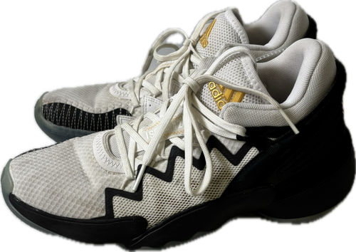 Vist Large View of Product Image Which is Used Adidas Basketball Shoes M White Senior 8