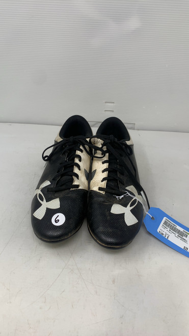 Used Under Armour BASEBALL CLEAT BB/SB Cleats Black Senior 6 11795-S000024861