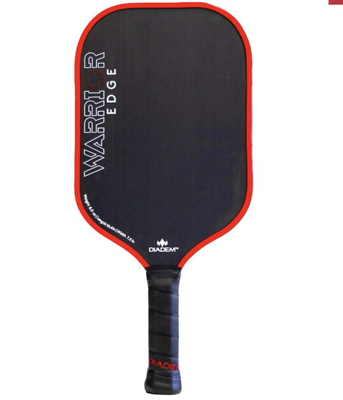 Vist Large View of Product Image Which is New Warrior Edge Red Pickleball Paddle 