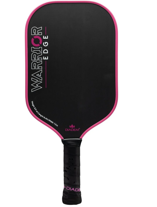 Vist Large View of Product Image Which is New Warrior Edge Pickleball Paddle - Pink