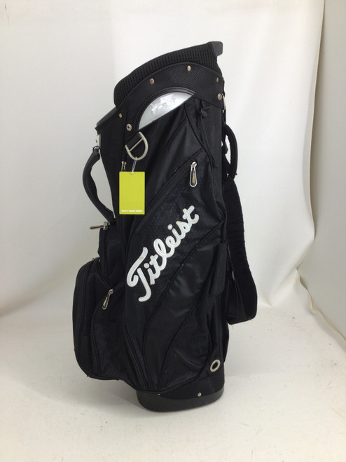 Vist Large View of Product Image Which is Used Titleist 14 WAY CART BAG Mens Cart Bag Black 11752-S000065454