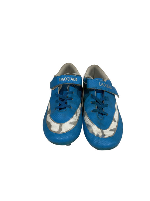 Vist Large View of Product Image Which is Used Soccer Indoor Shoes Turquoise Junior 05