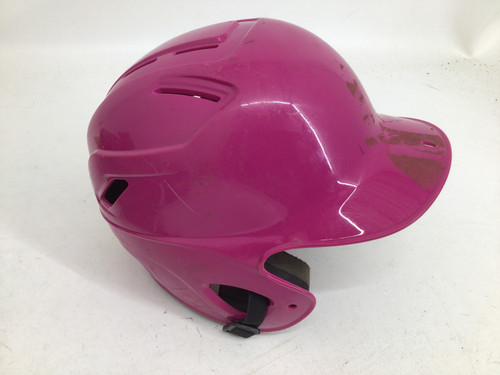 Vist Large View of Product Image Which is Used Adidas 6 - 6 1/2 PINK TB HELMET Batting Helmet No Mask Pink XS/S