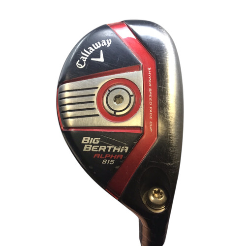 Used Callaway BIG BERTHA ALPHA 815 Mens Hybrid Club RH 4 Hybrid