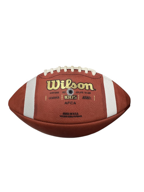 Vist Large View of Product Image Which is Used Wilson 1005 Leather Official Football 11798-S000035247