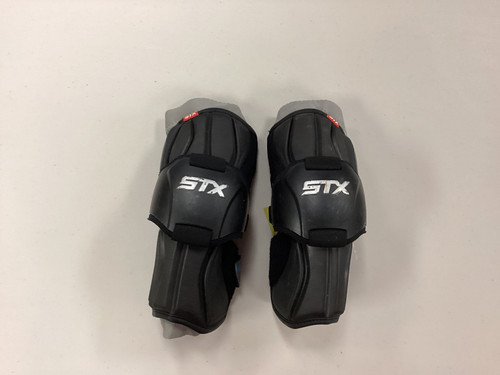 Used STX SURGEON 700 Lacrosse Arm Pads/Guards Black MD 11801-S000045532