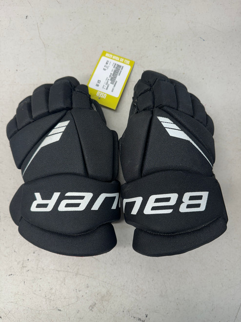 Used Bauer LIL SPORT Junior Gloves Black 12" 11835-S000194888