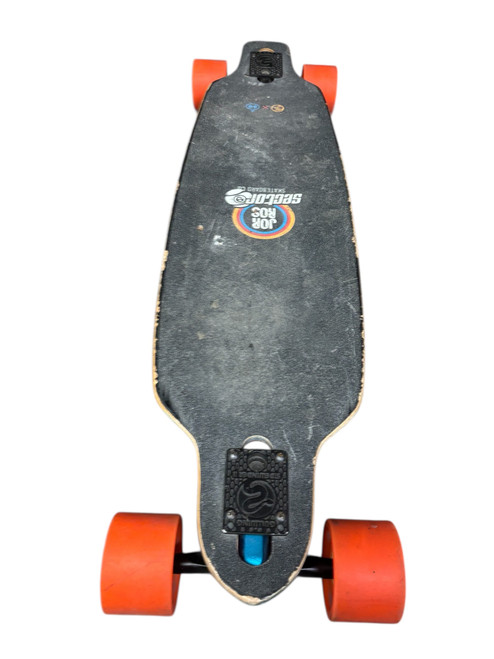 Used Sector 9 JOR ROS KIRIN FRACTAL Drop Thru Complete Skateboard 36" Longboard w/ Gullwing Sidewinder II Trucks 11731-S000140280