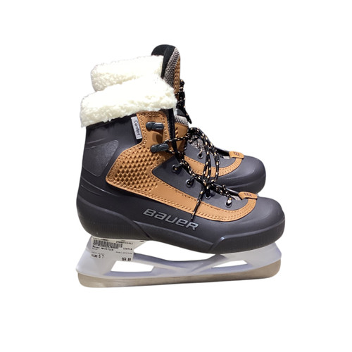 Used Bauer WHISTLER Womens Softboot Skate Brown Senior 7 11812-S000156493