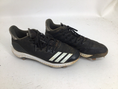 Used Adidas ICON SR 11.0 METAL BB CLEAT BB/SB Cleats Black Senior 11 11752-S000065492