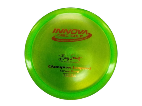 Vist Large View of Product Image Which is Used Innova CHAMPION LEOPARD Disc Golf Mid Range Green