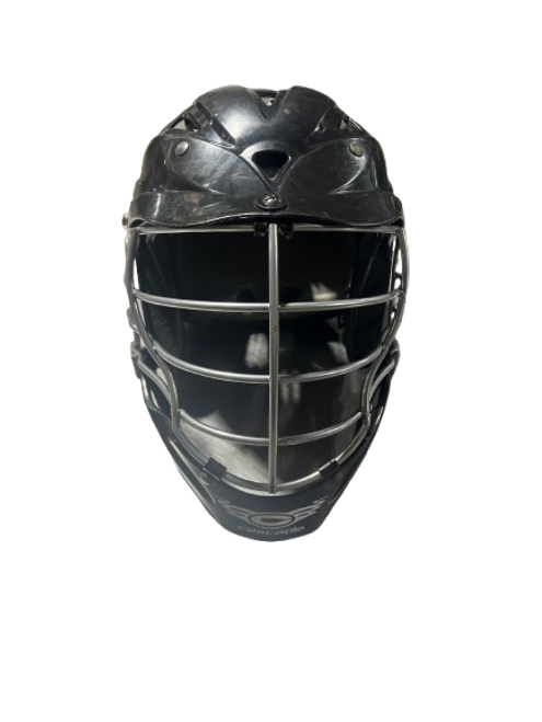 Vist Large View of Product Image Which is Used Cascade CASCADE CPXR YTH HELMET Lacrosse Helmet Black One Size 11843-S000014930
