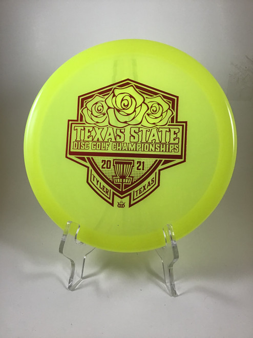 Used Dynamic Discs LUCID JUSTICE Disc Golf Mid Range Yellow 175g 10105-S000283244