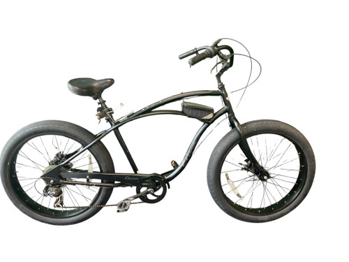 Vist Large View of Product Image Which is Used Electra CRUISER Cruiser Bike Mens Black 43-47cm - 17-18" - MD Frame