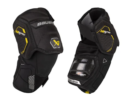Vist Large View of Product Image Which is New Bauer Supreme M5 Pro Elbow Pads - Senior