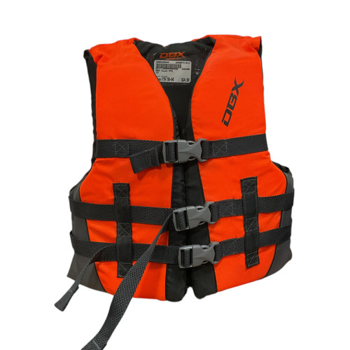 Vist Large View of Product Image Which is Used DBX Youth PFD Orange Youth 50-90