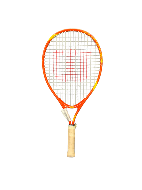 Vist Large View of Product Image Which is Used Wilson US OPEN 21 Junior Tennis Racquet Orange 21"