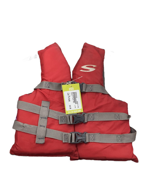 Vist Large View of Product Image Which is Used Stearns Youth Personal Floatation Device Youth 50-90