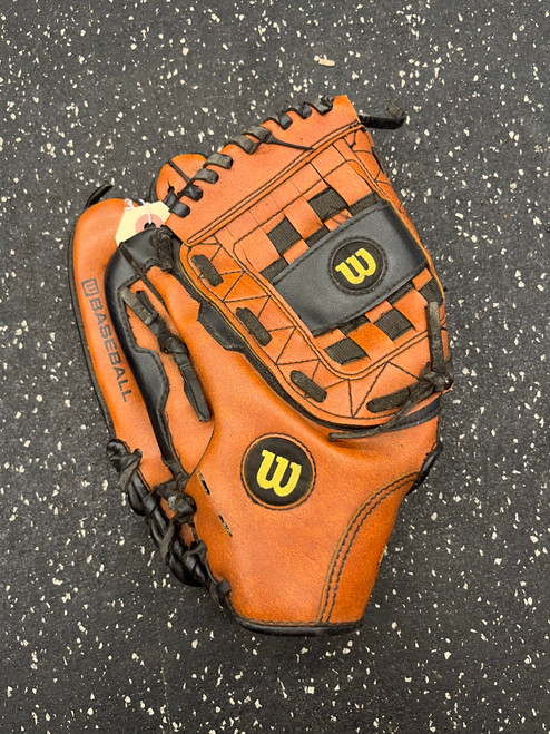 Vist Large View of Product Image Which is Used Wilson A300 BB/SB Glove LH Throw Brown 11"