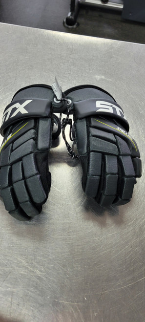 Used STX STALLION 200 Lacrosse Gloves Mens Black MD 11497-S000149010